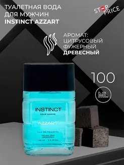 Туалетная вода мужская Instinct Azzart, 100 мл