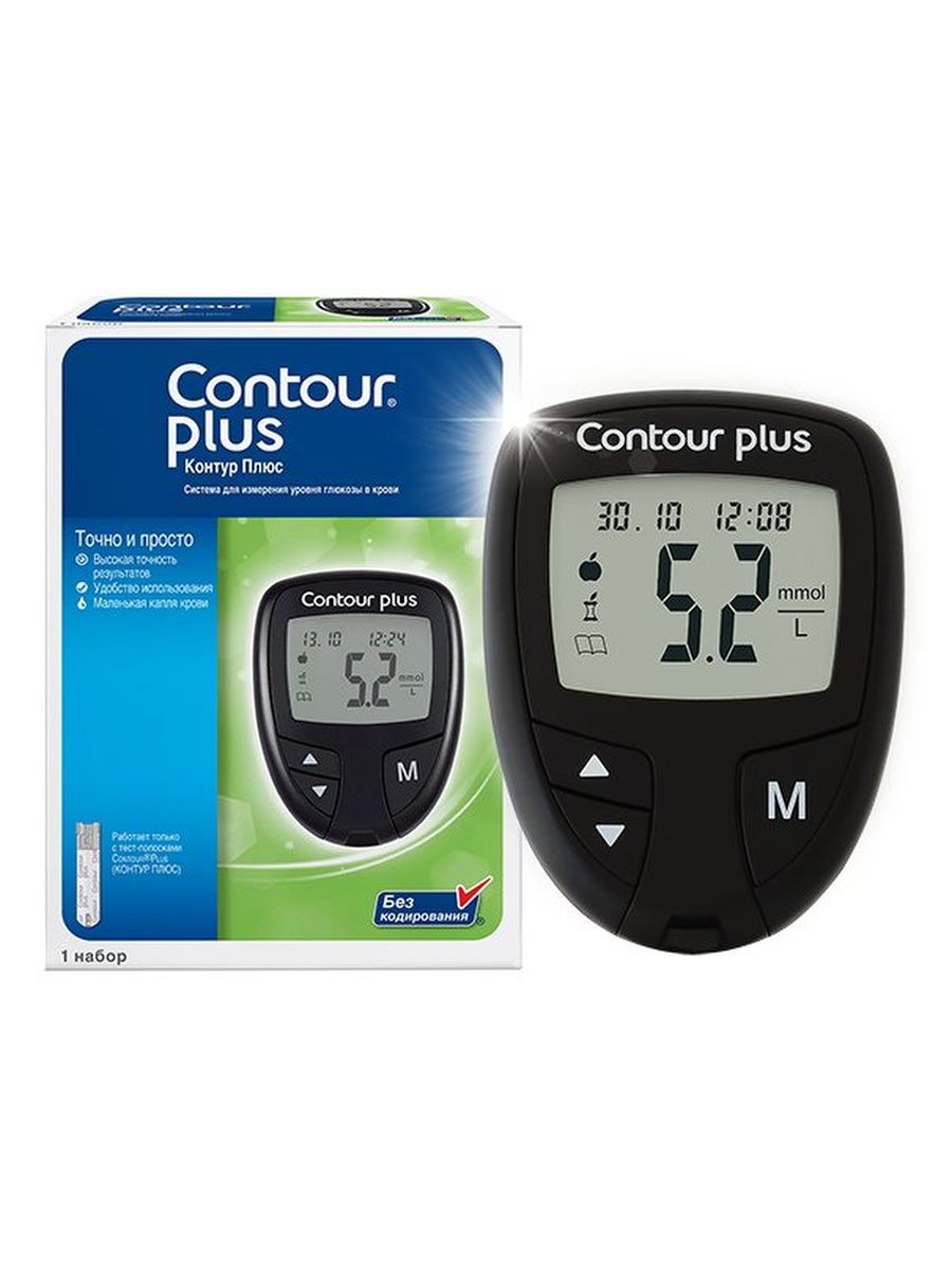 Глюкометр contour plus