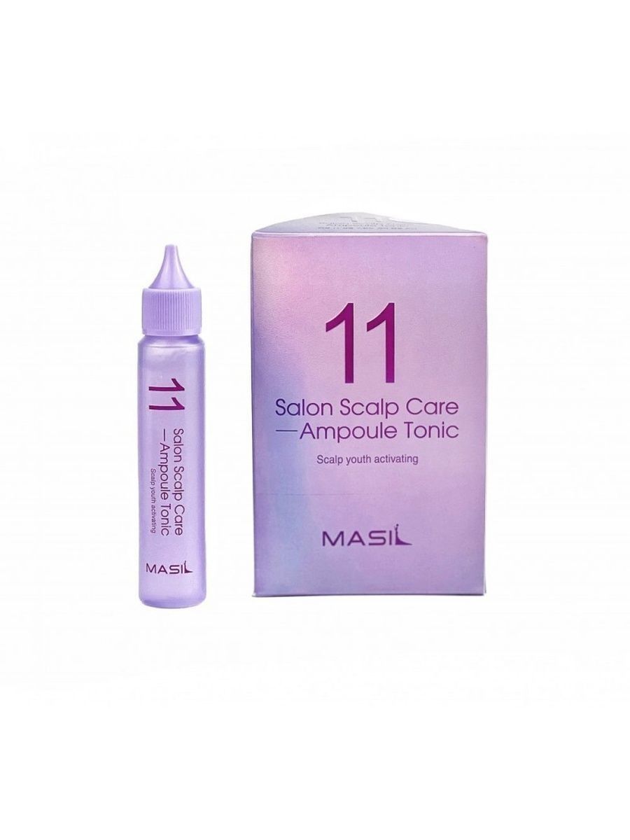 Mas 11s сыворотка для кожи головы masil 11 Salon Scalp Care Ampoule Tonic, 30мл