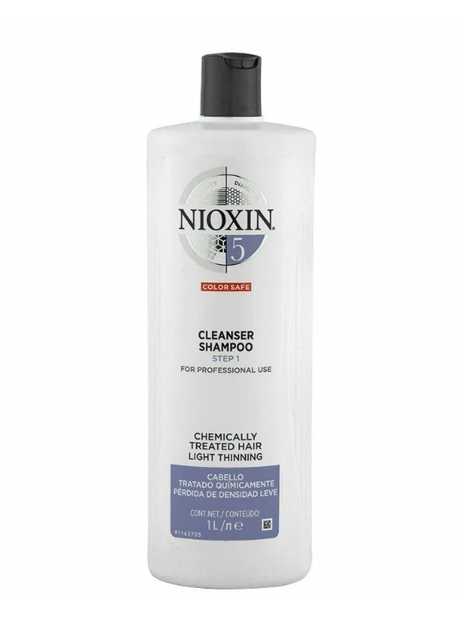 Очищающий шампунь. Nioxin System 5 Cleanser. Ниоксин шампунь очищение система № 5 1000 мл. Ниоксин для волос шампунь. Nioxin 5 шампунь.