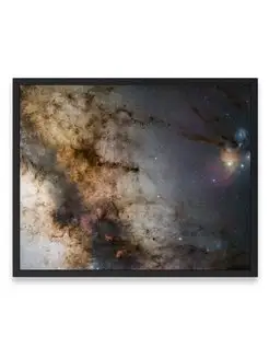 Постер для декора Звезды Ngc 6357 Galaxy Млечный