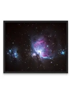 Плакат для декора Звезды Orion M42 Nebula Космос