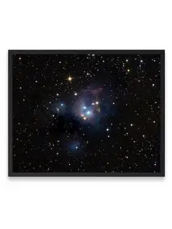 Постер, плакат, Туманность Ngc 7129 Цефей Звезды