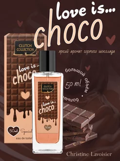 Духи сладкие Love is choco стойкие аромат шоколада 50 мл