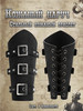 Наруч на предплечье, кожаный браслет бренд Браслет в стиле стимпанк рок викинг продавец Продавец № 703109