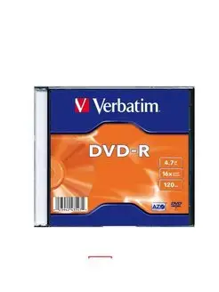 Диск DVD-R 4.7Gb 16x Slim 1 шт