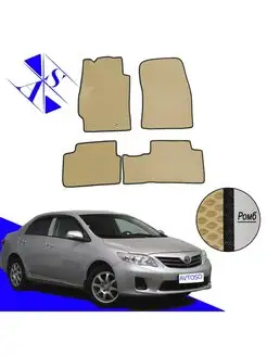 Коврики Эва Ева(Eva) Toyota corolla (Королла) E150 2006-2013