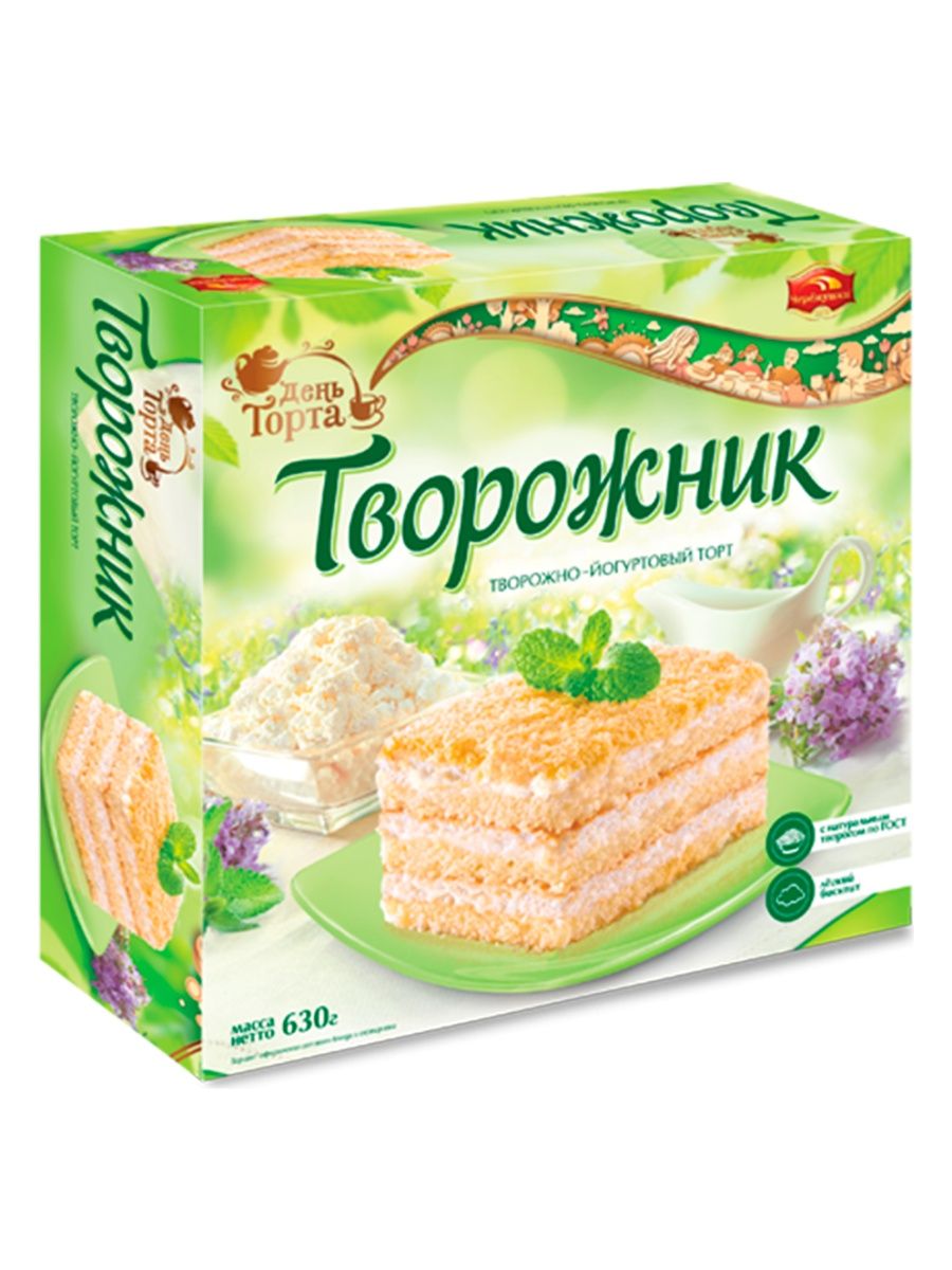 Торт Медовик 630Г Черемушки