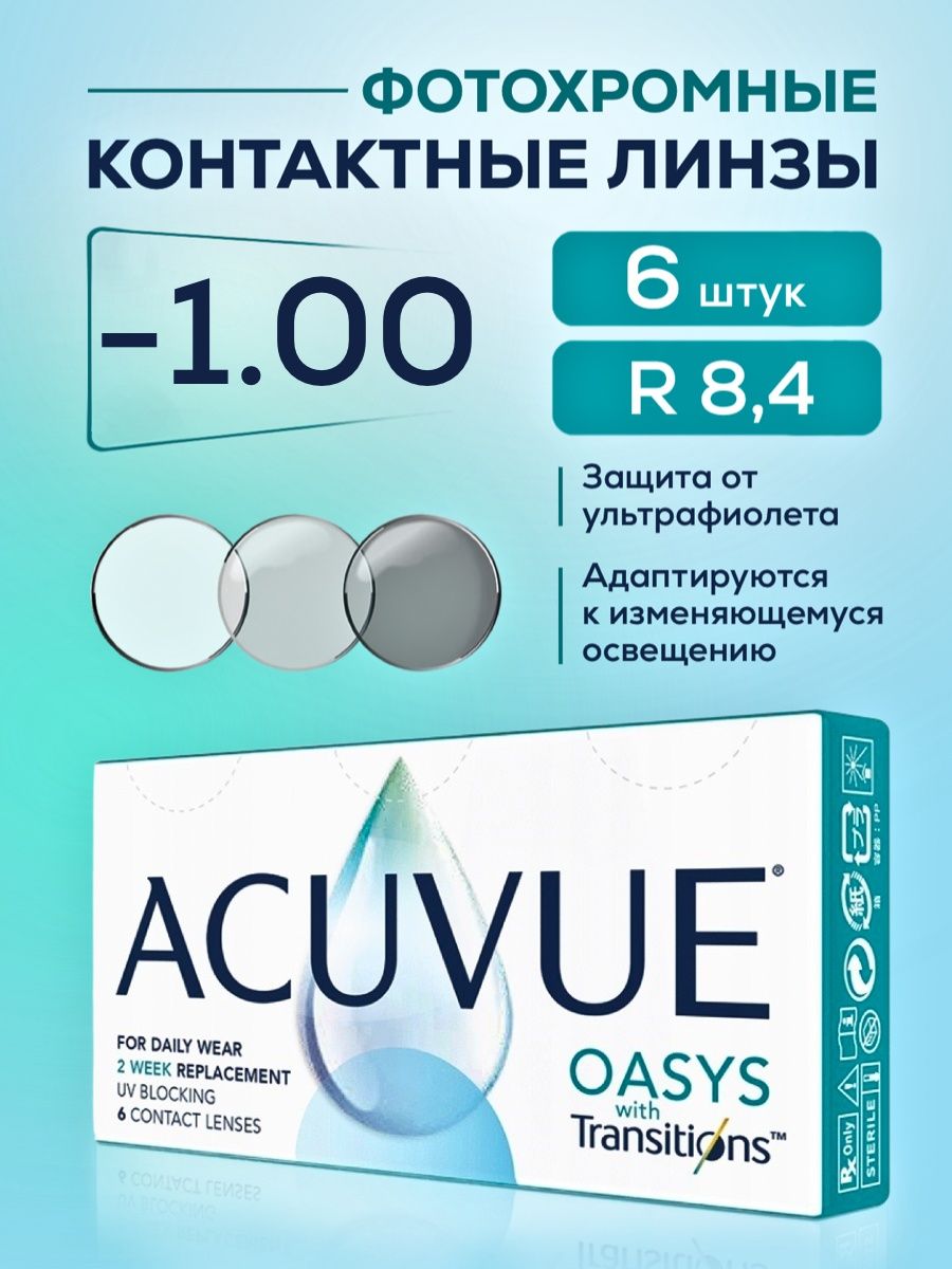 Acuvue oasys with transitions