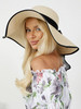 Шляпа женская летняя пляжная головной убор с широкими полями бренд Barbierra продавец Продавец № 33788