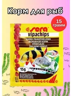 Корм хлопья для рыб Vipachips