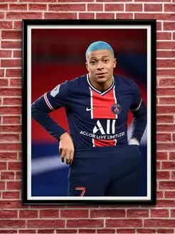 Плакат, Постер Mbappe PSG (А3 постер на стену)