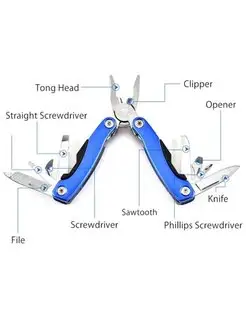 Мультитул многофункциональный в поход, нож, набор выживания