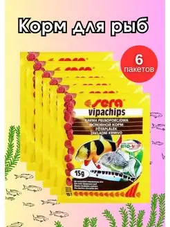 Корм хлопья для рыб Vipachips