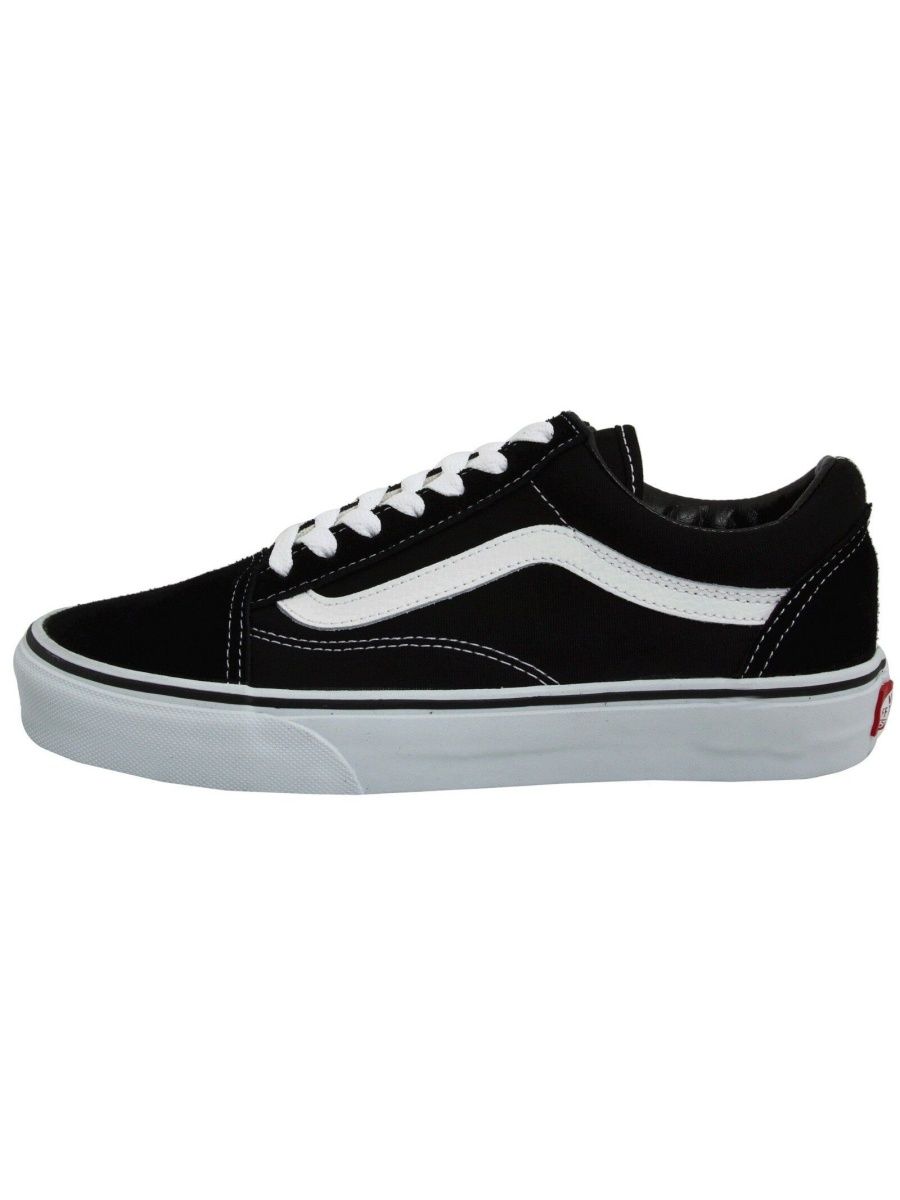 Черные кеды vans old school