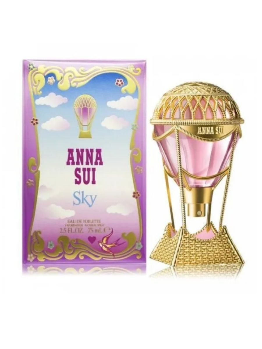 Anna туалетная вода. Anna sui Sky. Анна суи духи Скай. Туалетная вода Anna sui Sky. Анна суи воздушный шар.