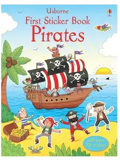 Детские наклейки Usborne First Sticker Book Pirates