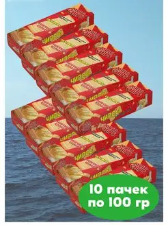 Картофельные чипсы морская соль 10 пачек по 100г