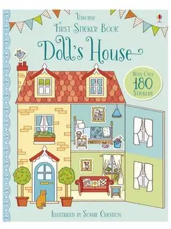 Детские наклейки Usborne First Sticker Book Doll's House