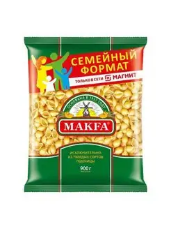 Макаронные изделия Ракушки из твердых сортов пшеницы