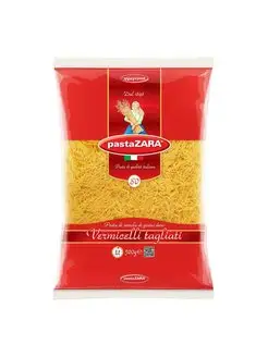 Макаронные изделия Pasta Zara 80 Вермишель 500 г