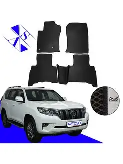 Коврики Эва Ева(Eva) Toyota Land Cruzer Prado 150 2013-2023