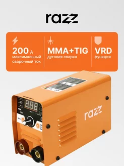 Сварочный аппарат инверторный IWM-120, 20-200A, MMA+TIG