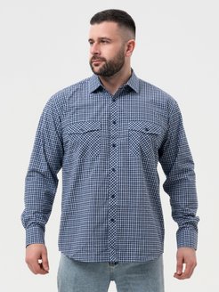 Рубашка мужская с длинным рукавом рубашка оверсайз хлопок Essecco 155792801 купить за 1 722 ₽ в интернет-магазине Wildberries