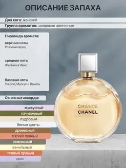 Распив отливант оригинал духов Chanel Chance Eau de Parfum