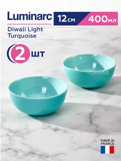 Набор салатников Diwali Light Turquoise 12 см, 2 шт, 400 мл