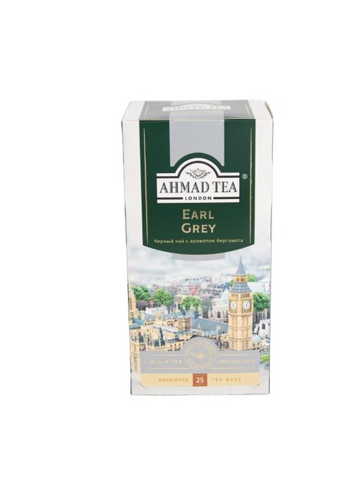 Ahmad tea earl grey черный. Чай Ахмад Эрл грей 25 пак.