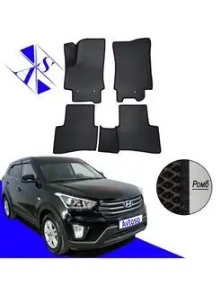 Коврики Эва Ева(Eva) для Hyundai Creta (Крета) 1 2016-2021