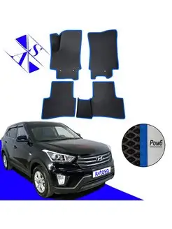 Коврики Эва Ева(Eva) для Hyundai Creta (Крета) 1 2016-2021