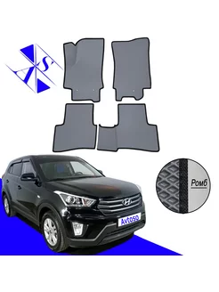 Коврики Эва Ева(Eva) для Hyundai Creta (Крета) 1 2016-2021