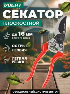 Секатор для сада огорода плоскостной