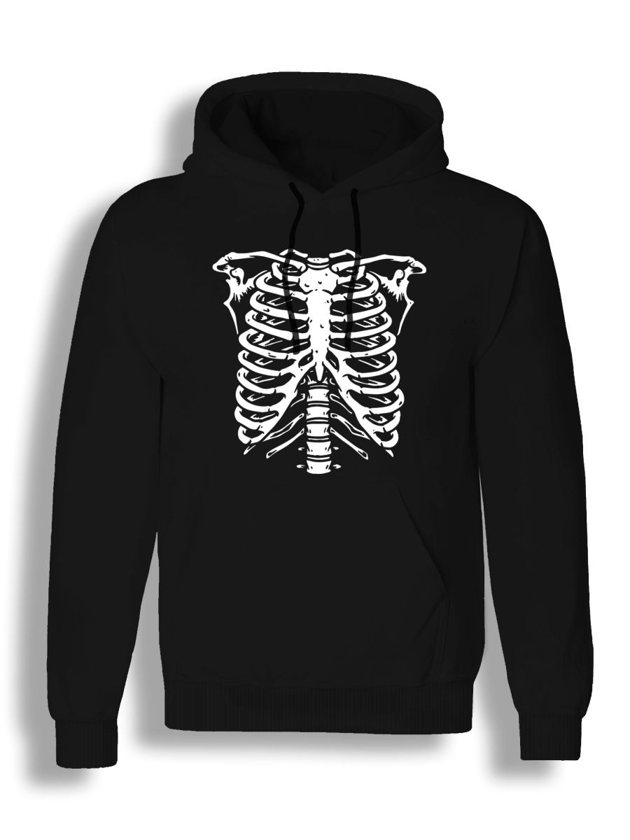 Skeleton hoodie rust фото 10