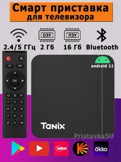 Смарт ТВ приставка android с wifi