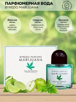 Унисекс духи Byredo Marijuana 100ml