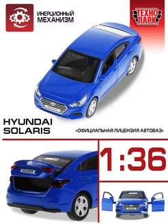 Машина металлическая Hyundai Solaris