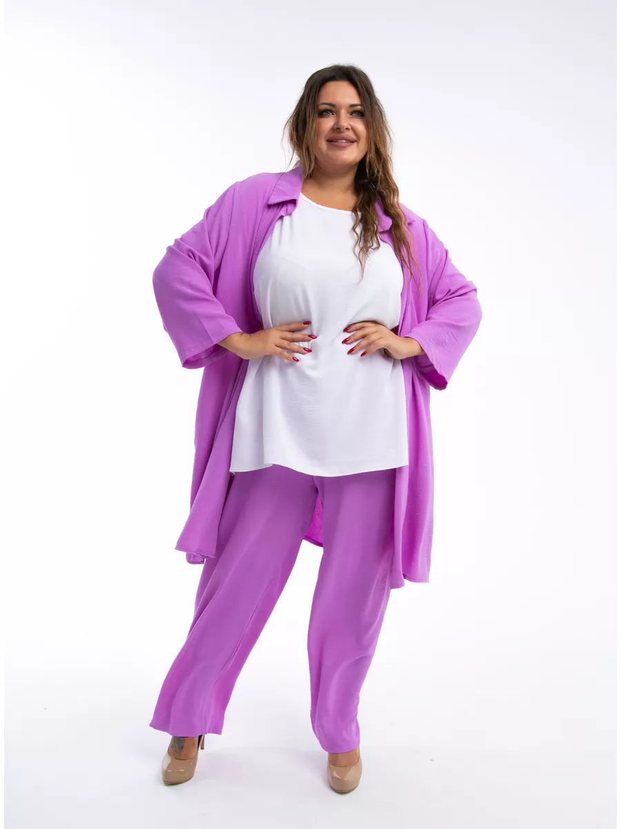 Купить Брючный Костюм 66 Размера