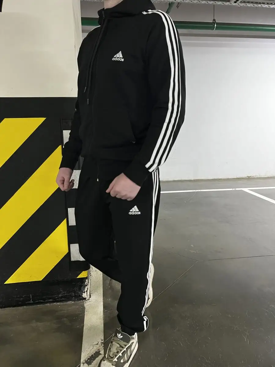 Костюм спортивный мужской летний adidas 156510435 купить в интернет-магазине Wildberries
