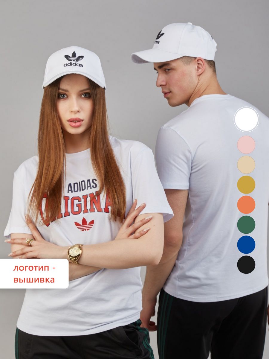 adidas/Бейсболка с вышивкой мужская женская/Кепка adidas 156515250 купить в  интернет-магазине Wildberries