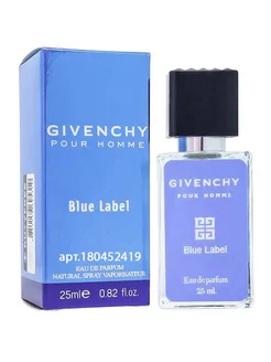 Pour Homme Blue Label Givenchy 25 мл (Живанши Блю Лейбл)