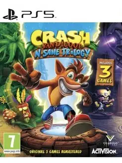 Игра Crash Bandicoot Trilogy для Sony Playstation PS4 PS5