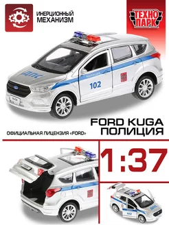 Полицейская машина металлическая моделька Ford Kuga