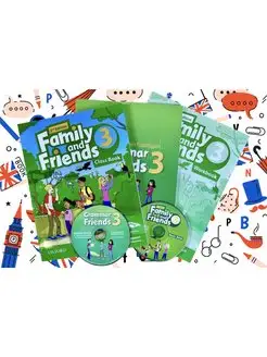 Family and Friends 3 (Class Book + Workbook + Grammar)