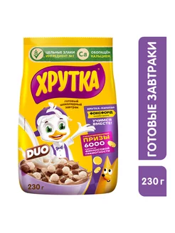 Готовый завтрак, DUO, шоколадные шарики 230г