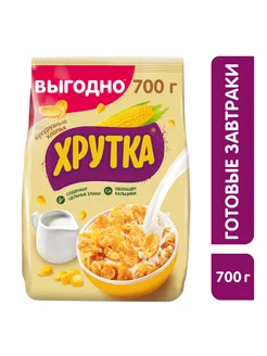 Хлопья кукурузные, хрустящие, обогащенные кальцием, 700г