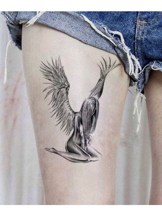 Что символизирует татуировка ангела и демона?