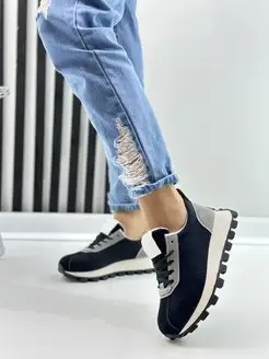 Кроссовки на платформе спортивные